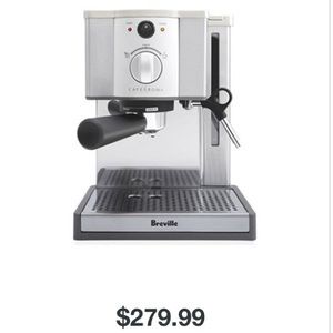 Breville Cafe Roma Stainless Espresso Maker